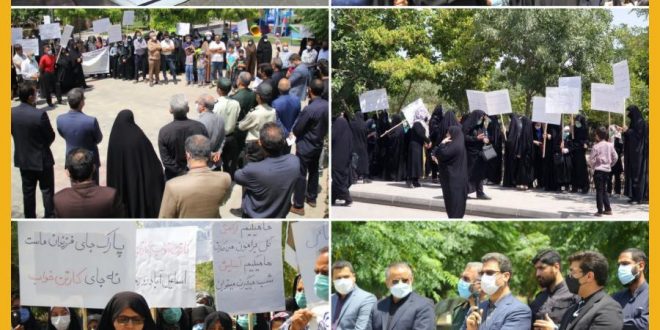 درخواست مردم محله اسماعیل اباد مشهد در جمع آوری معتادان متجاهر